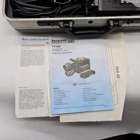 Pv-602d Panasonic Omnimovie Hq Vhs Camcorder With Case Charger And Manual #3