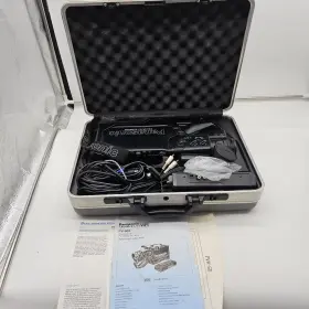 Pv-602d Panasonic Omnimovie Hq Vhs Camcorder With Case Charger And Manual