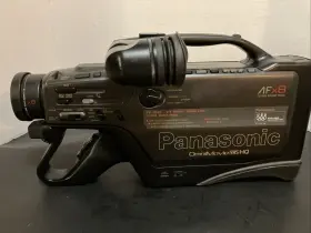 Pv-715sd Panasonic Omnimovie Vhs Hq Camcorder Afx12 Case Battery Untested 1991 #3