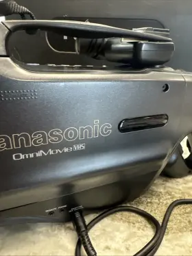 Pv-800d Panasonic Vintage Omnimovie Vhs Vcr Camcorder Case/ Left&right No Batt #2