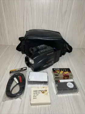 Pv-a207d Panasonic Pv-a227 Camcorder - Black 16x Optical Zoom