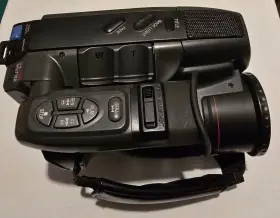 Pv-a296 Panasonic Palmcorder Iq With Accessories Works Well