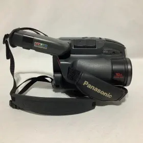 Pv-a306 Panasonic Palmcorder Iq Lot -camcorder Remote Charger And More - Works #2