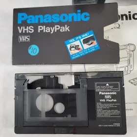 Pv-a396 Panasonic Palmcorder Iq Color Vhs-c Camcorder Read Description Playpak #2