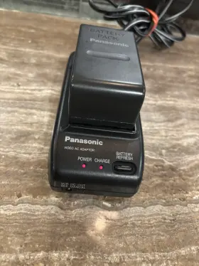 Pv-bp17 Panasonic Pv-ap17 Oem Battery Pack And Charger For Vhs-c Camcorder Works