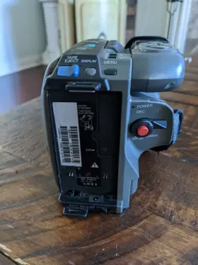 Pv-d300d-k Panasonic Panosonic Palmcorder Camcorder #3
