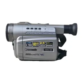 Pv-dv510 Panasonic Minidv Tape Transfer Camcorder 18x Zoom 680k Ccd With Case Charger