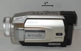Pv-dv530 Panasonic Silver Digital Minidv Camcorder 10x Optical Zoom Tested Works