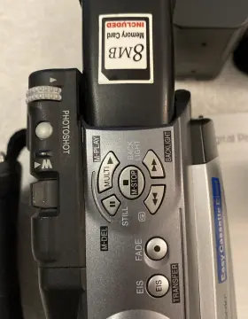 Pv-dv701d Panasonic Mini Dv Hybrid Camcorder 500x Digital Zoom For Parts/repair #3