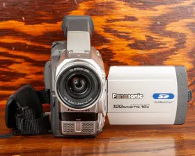 Pv-dv851d Panasonic Palmcorder Mini Dv Digital Tape Camcorder Video Camera Works #2