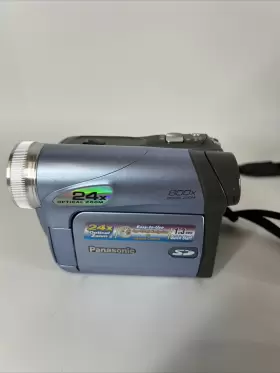 Pv-gs19 Panasonic Mini Dv Tape Camcorder With Charger Accessories Tested #2