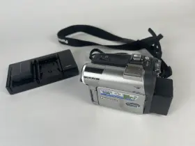 Pv-gs55 Panasonic Genuine Minidv Sd Camcorder Vintage Camera Working