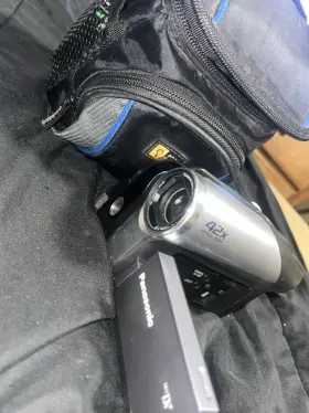 Pv-gs90p-s Panasonic Handheld Camcorder Untested/ For Parts/ No Battery