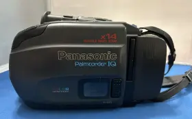 Pv-iq375 Panasonic Palmcorder Iq Camcorder Lot Light Charger Battery Remote Read #3