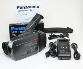 Pv-iq575d Panasonic Palmcorder Iq - Vhs-c Video Recorder Tested And Working