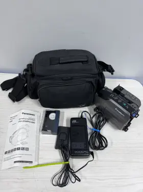 Pv-l550d Panasonic Pv-l550 Palmcorder Complete Kit Tested -1 Tape Manual Charger Bag #2
