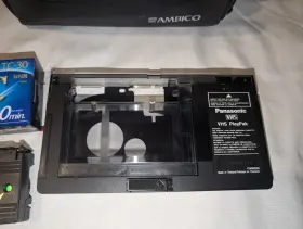 Pv-l550d Panasonic Palmcorder Vhs-c Video Camera Camcorder Tested Works #2