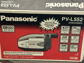 Pv-l552d Panasonic Compact Vhs Video Camcorder And Accessories. Teased/works #2