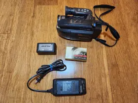 Pv-l558d Panasonic Palmcorder Video Camera Pv-l558 Vhs-c Blank Tape Tested