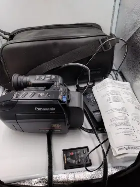 Pv-l659 Panasonic Pv-l579 Palmcorder Vhs-c Camcorder Transfer Video Camera Bundle Tested #2