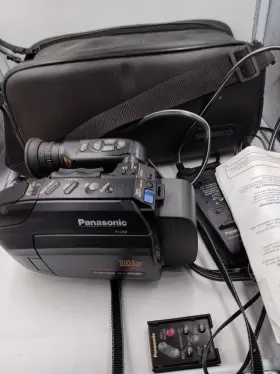 Pv-l659 Panasonic Pv-l579 Palmcorder Vhs-c Camcorder Transfer Video Camera Bundle Tested