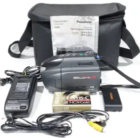 Pv-l621 Panasonic Palmcorder Vhs-c Camcorder Video Camera Vhsc Cassette Battery