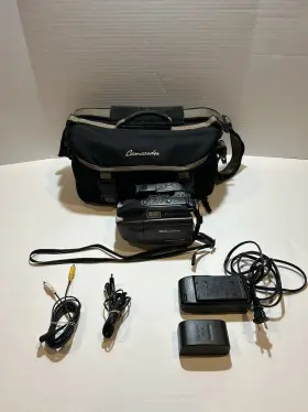Pv-l621d Panasonic Panasonic- Palmcorder Palmsight Camcorder Tested Working Complete Read