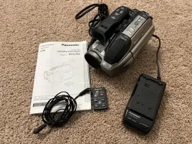Pv-l751d Panasonic Working Pv-l751 D Digital Video Palmcorder With Leather Bag