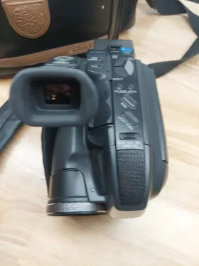 Pv-l857 Panasonic Palmsight Palmcorder Vintage Solidex Bag Video Bundle #3