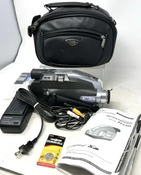 Pv-la53 Panasonic Palmcorder Bundle Tested