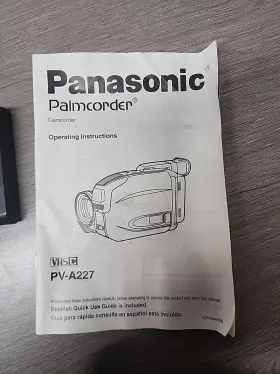 Pvaa227 Panasonic Palmcorder 16x Optical Zoom #2