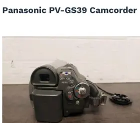 Pvsg39 Panasonic Camcorder