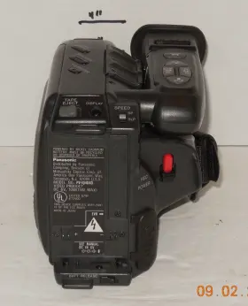 Q404 Panasonic Pv- Vhsc Video Movie Camera Camcorder Parts Or Repair Not Working #2