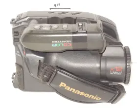 Q404 Panasonic Pv- Vhsc Video Movie Camera Camcorder Parts Or Repair Not Working #3