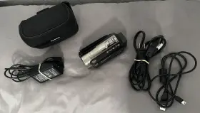 Hdc-sd60 Panasonic Sd60 Full Hd Camcorder Black Battery Cables No Sd Card Tested #2