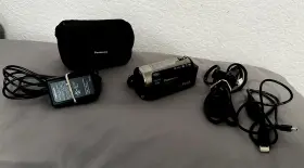 Hdc-sd60 Panasonic Sd60 Full Hd Camcorder Black Battery Cables No Sd Card Tested