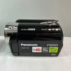 Sdr-h79 Panasonic 60gb Hdd Black Digital Camcorder With Battery Works #2