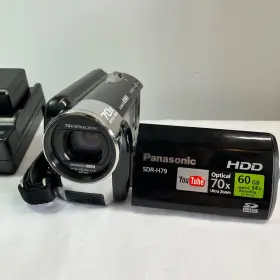 Sdr-h79 Panasonic 60gb Hdd Black Digital Camcorder With Battery Works #3