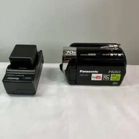 Sdr-h79 Panasonic 60gb Hdd Black Digital Camcorder With Battery Works