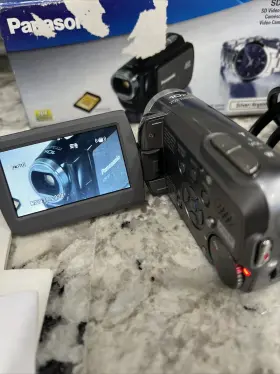 Sdr-s7 Panasonic Video Camera Camcoder Rechargeable Cord Tested Please Read #2