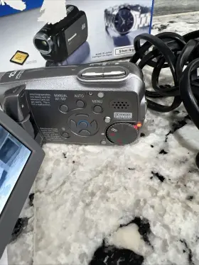 Sdr-s7 Panasonic Video Camera Camcoder Rechargeable Cord Tested Please Read #3