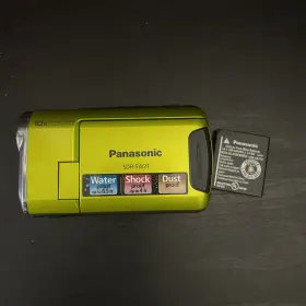 Sdr-sw21p Panasonic Sdr-sw21 Shock And Waterproof Camcorder Green