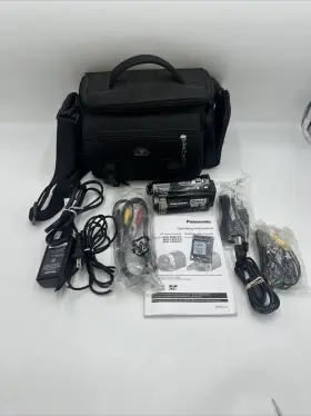 Sdr-t55p Panasonic 8gb Flash Memory Camcorder With 78x Zoom Bundle