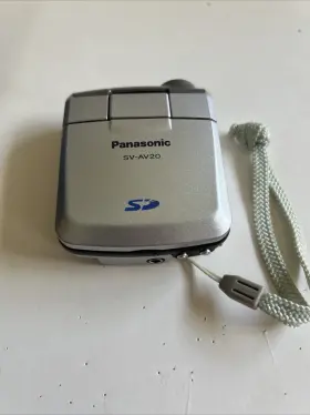 Sv-av20 Panasonic D Snap Svav20 Compact Multi Function Digital Camcorder Silver Untested