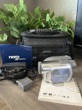 Vdr-d250eb Panasonic Dvd Video Camera Camcorder Dvd-ram R Rw 2.3 Mp With Battery