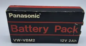 Vwvbm2 Panasonic Vintage Camcorder/digital Camera Battery Untested Oem