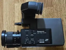 Wv-3040 Panasonic Wv-3150 Color Video Camera Newvicon Pro Line Camcorder Tested