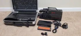 X8ccd Panasonic Af X8 Ccd Omnimovie Vhs Camcorder Camera In Case. Power On