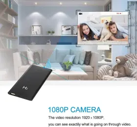3216558747 Pelay Hidden Camera Detector With 5000mah Power Bank 1080p Mini Black #2