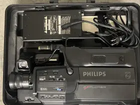 Cpj810av01 Philips Explorer Vhs Camcorder Model Case Adapter